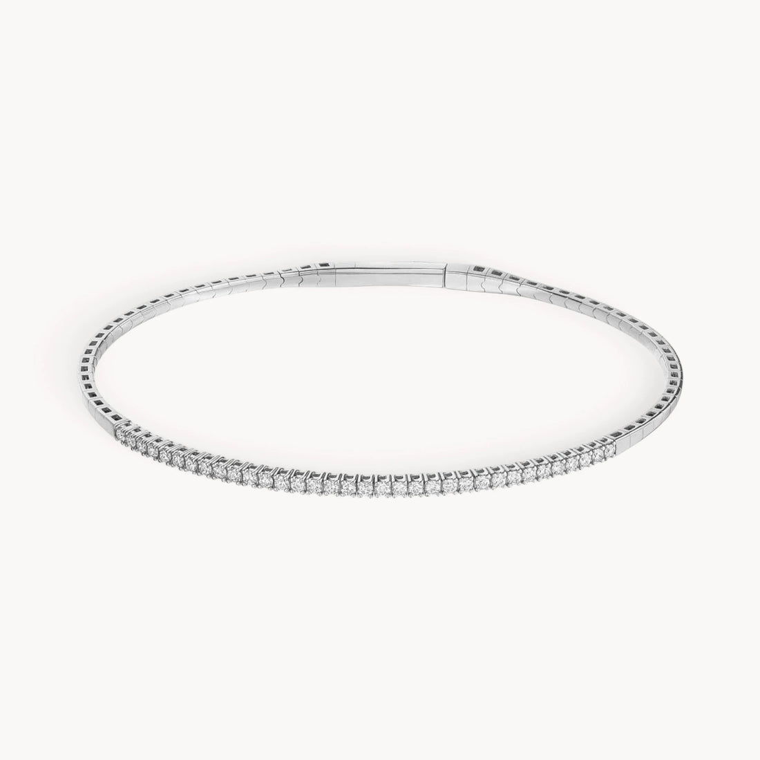 Armreif in 585er Gold mit Diamant