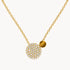 Collier in 585er Gelbgold mit Diamant