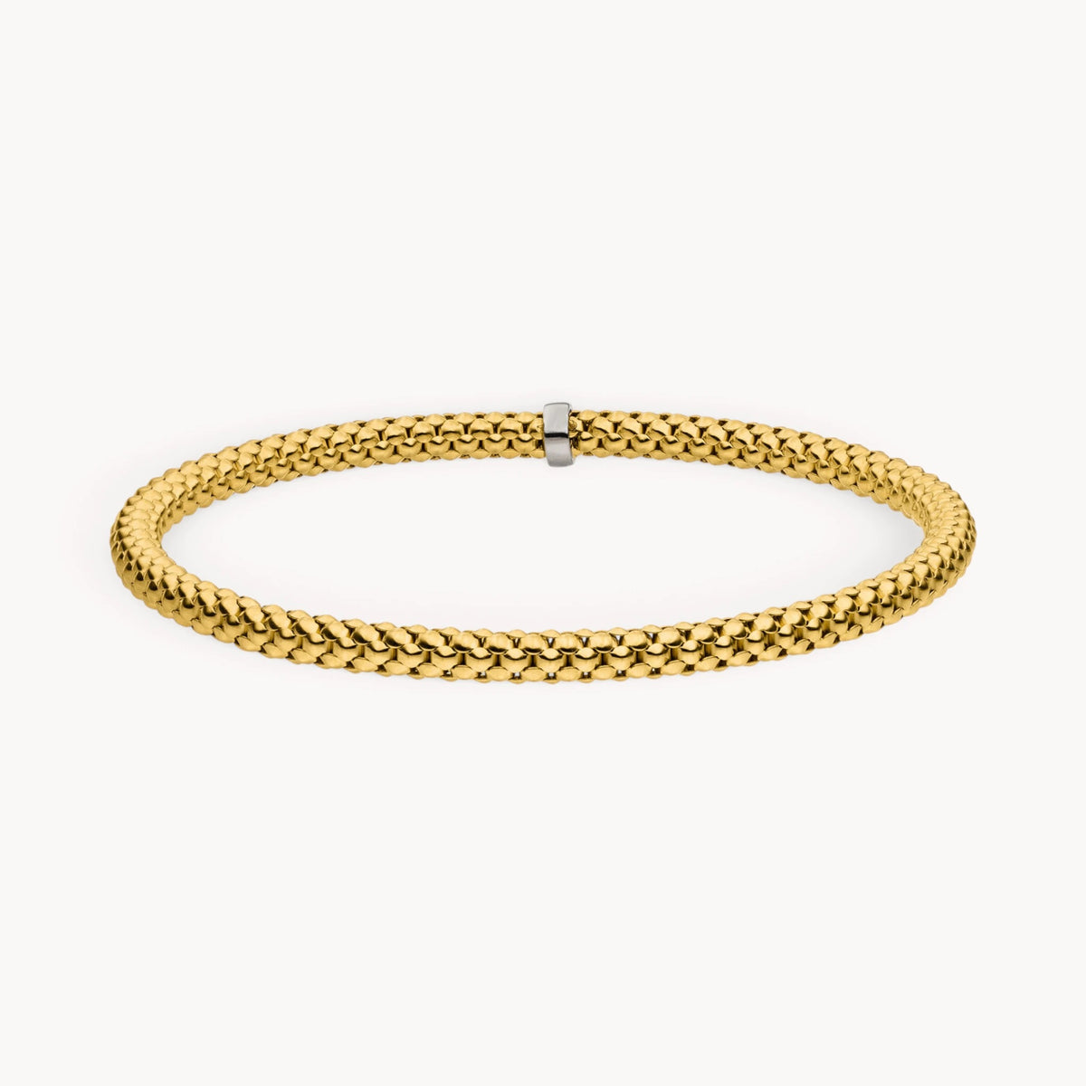 Stretch-Armband in 585er Gold