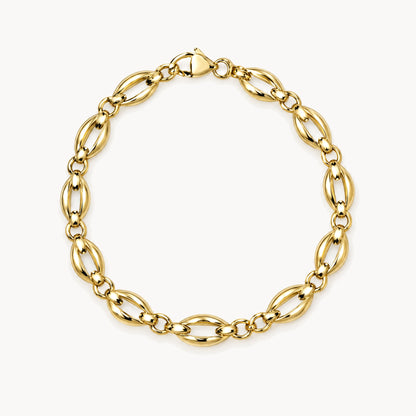 Armband in 585er Gelbgold