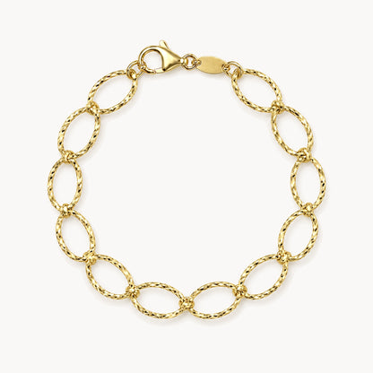 Armband in 585er Gelbgold