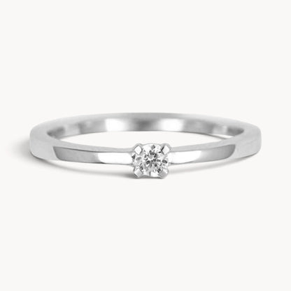 Silber mit Brillant