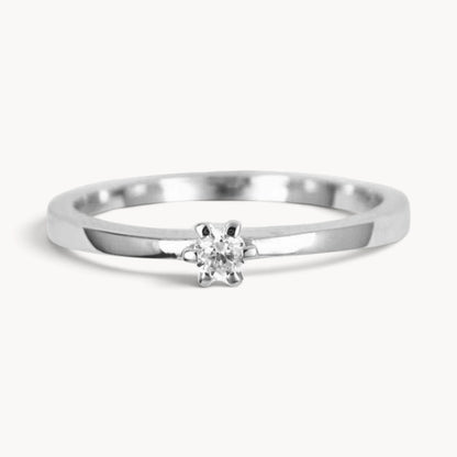 Silber mit Brillant