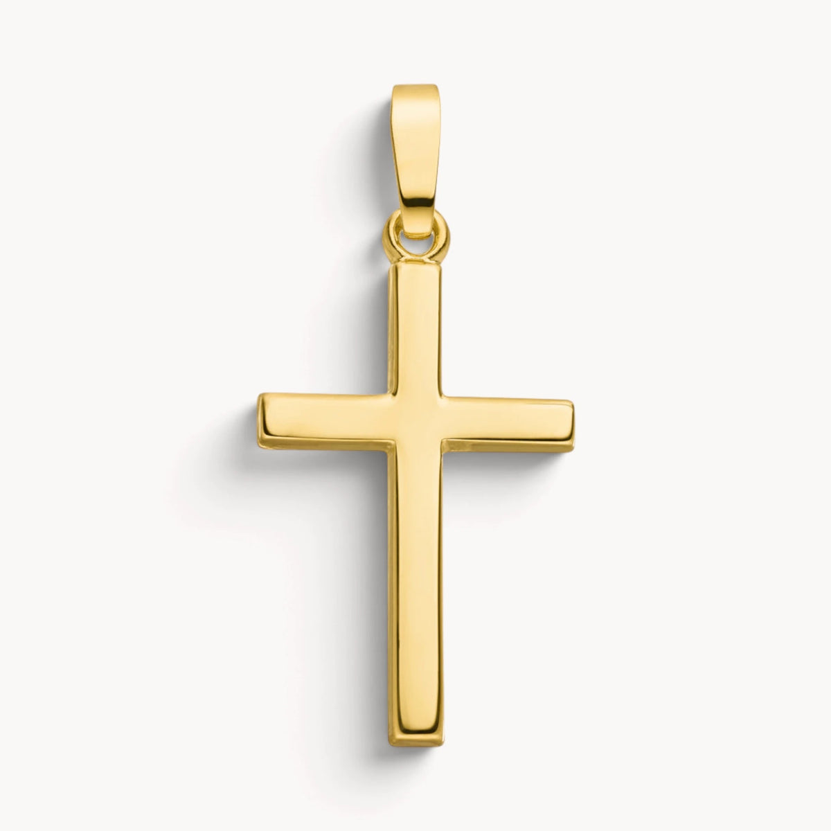 Kreuzanhänger in Gold &amp; Silber
