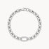 Armband in 925er Silber rhodiniert mit Zirkonia