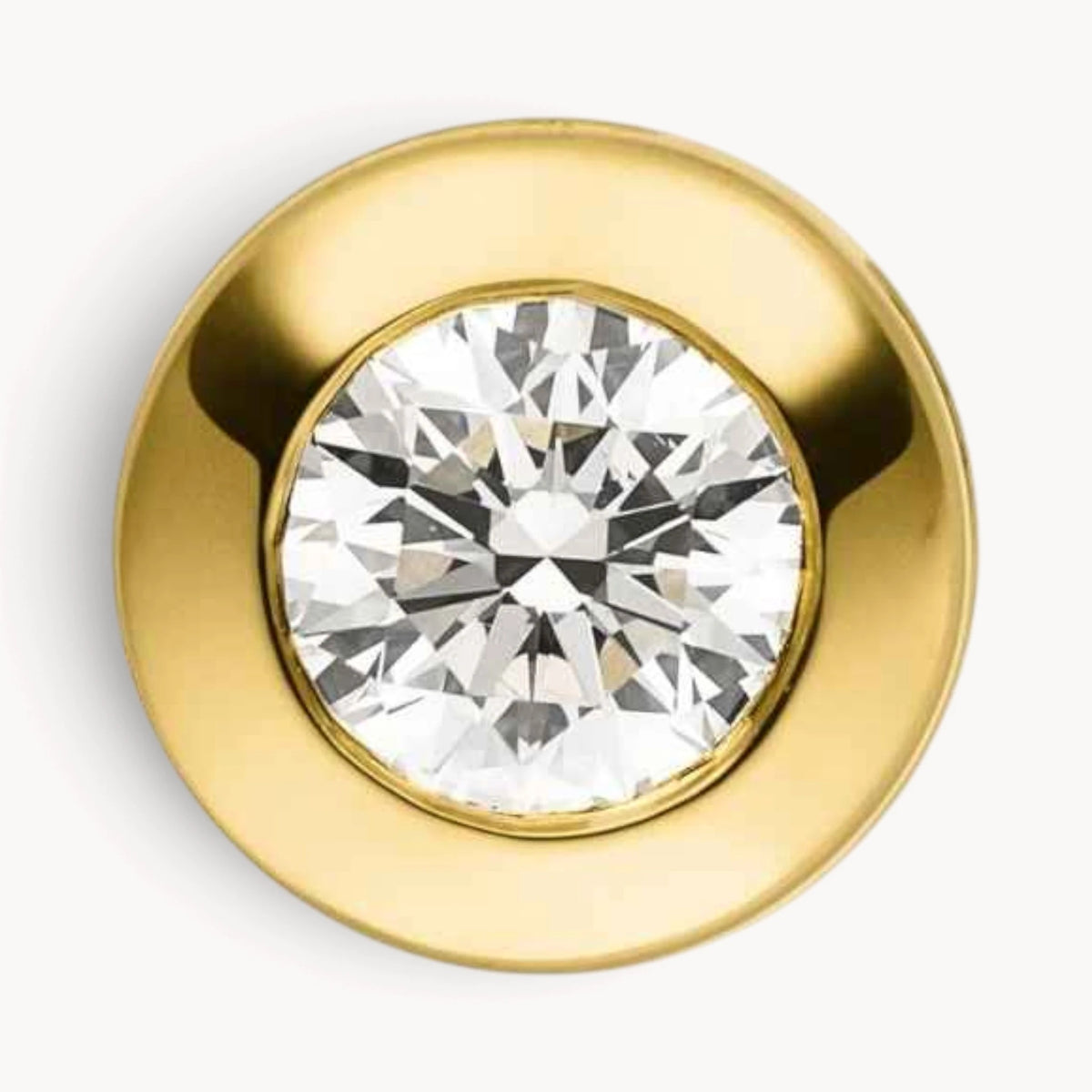 Anhänger in 585er Gold mit Diamant