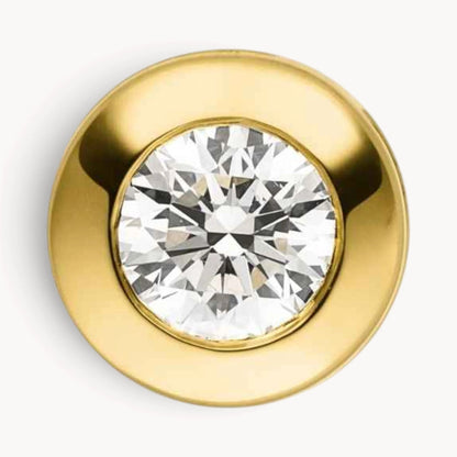 Anhänger in 585er Gold mit Diamant