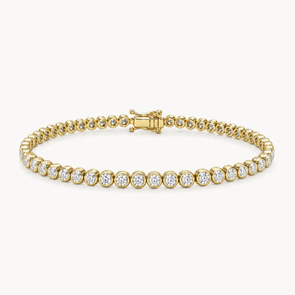 Tennisarmband in 925er Silber mit Zirkonia