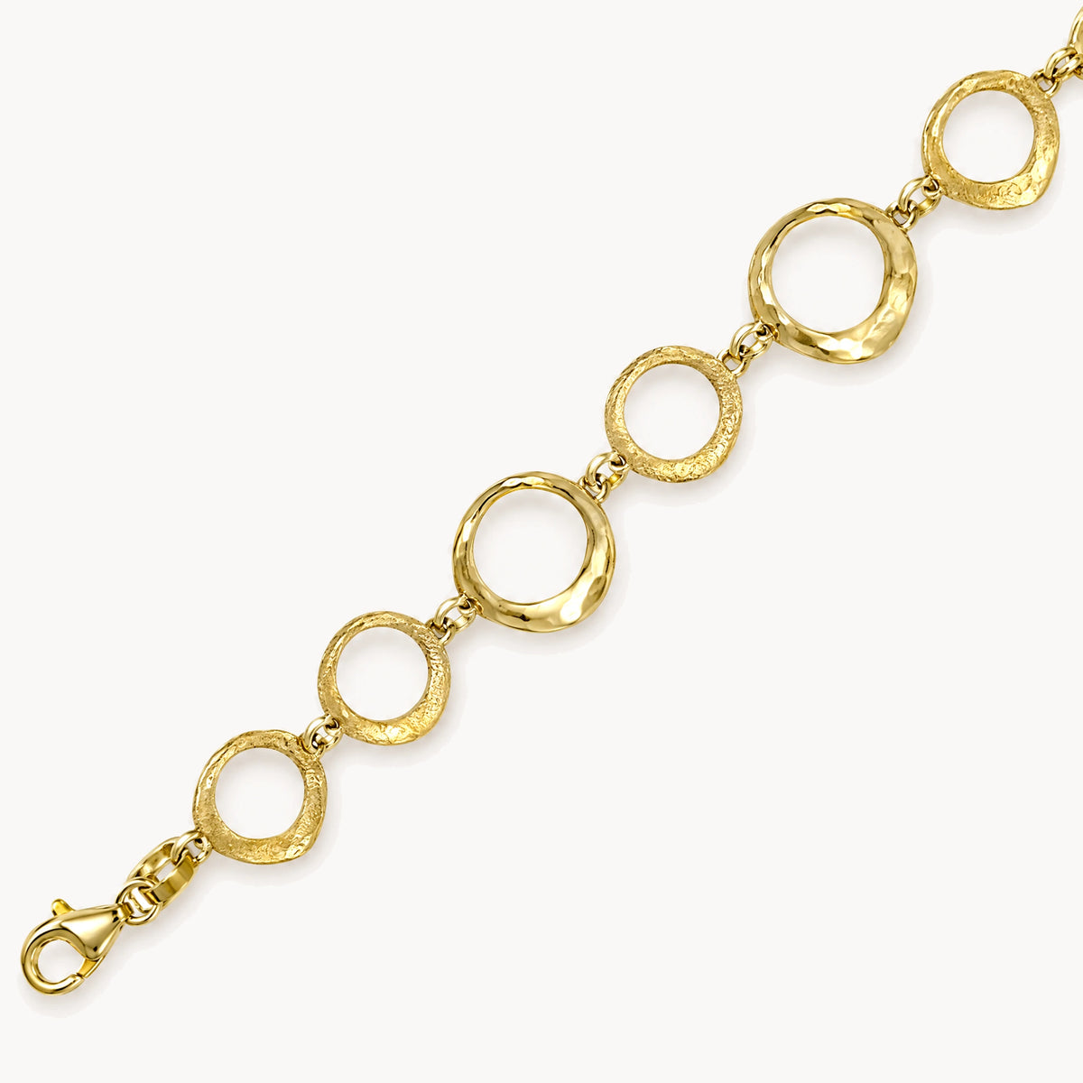 Armband in 925er Silber gelbvergoldet