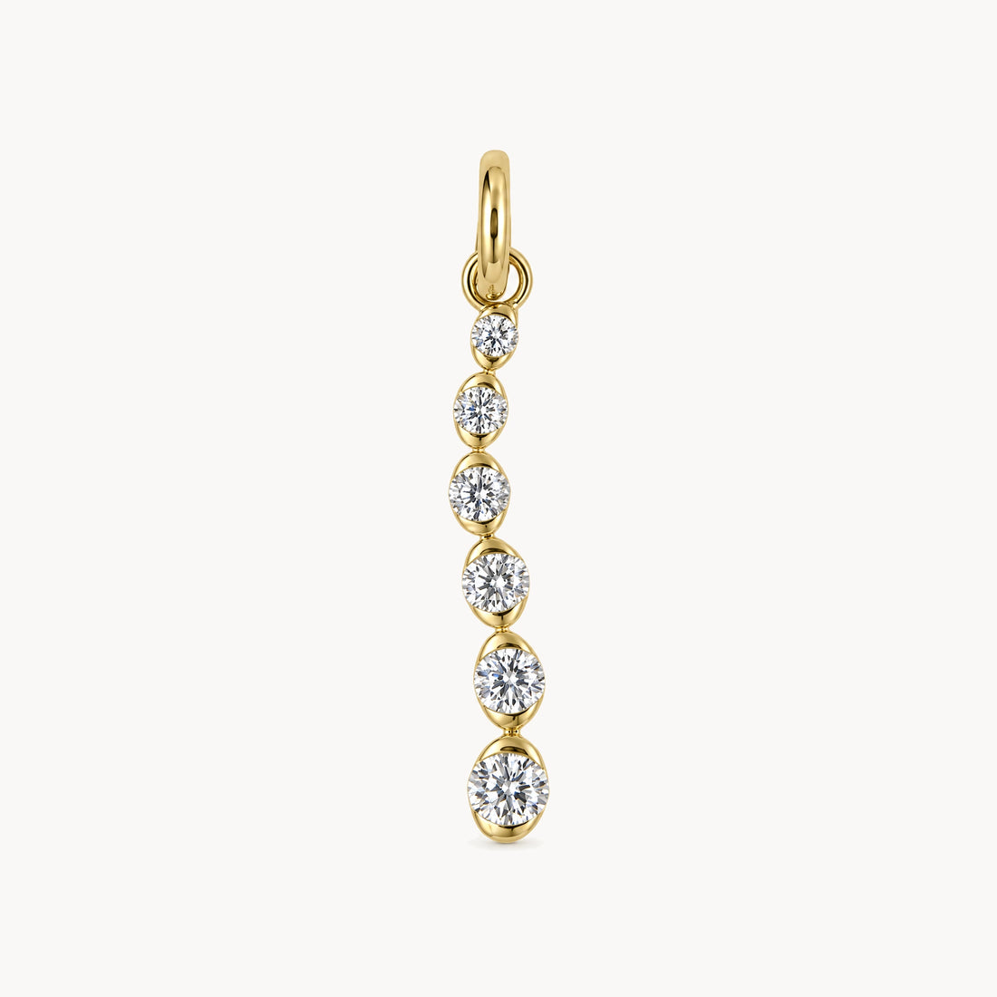 Anhänger in 333er Gelbgold mit Zirkonia
