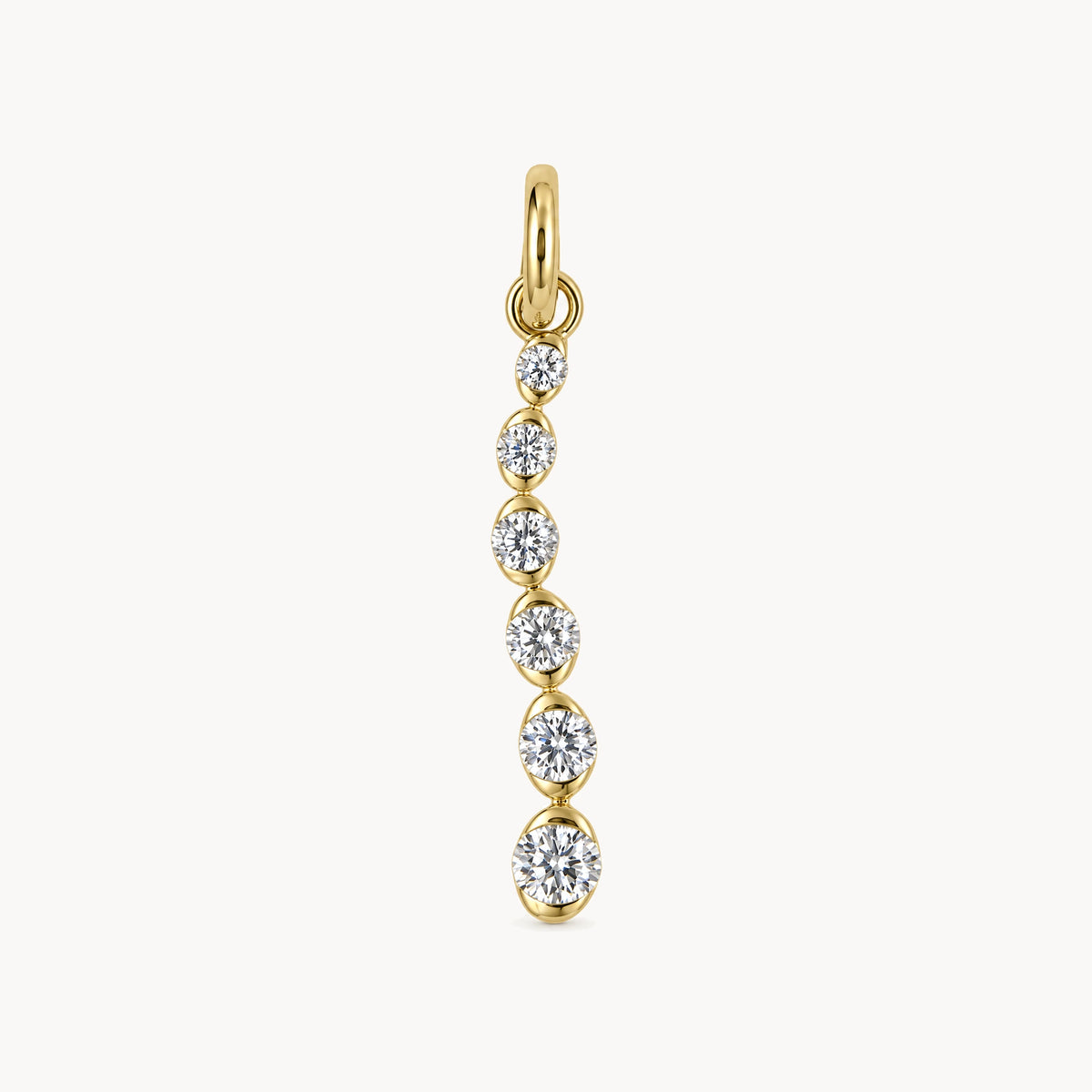 Anhänger in 333er Gelbgold mit Zirkonia