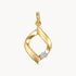 Anhänger in 333er Gelbgold mit Zirkonia