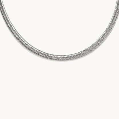 Collier in 925er Silber rhodiniert