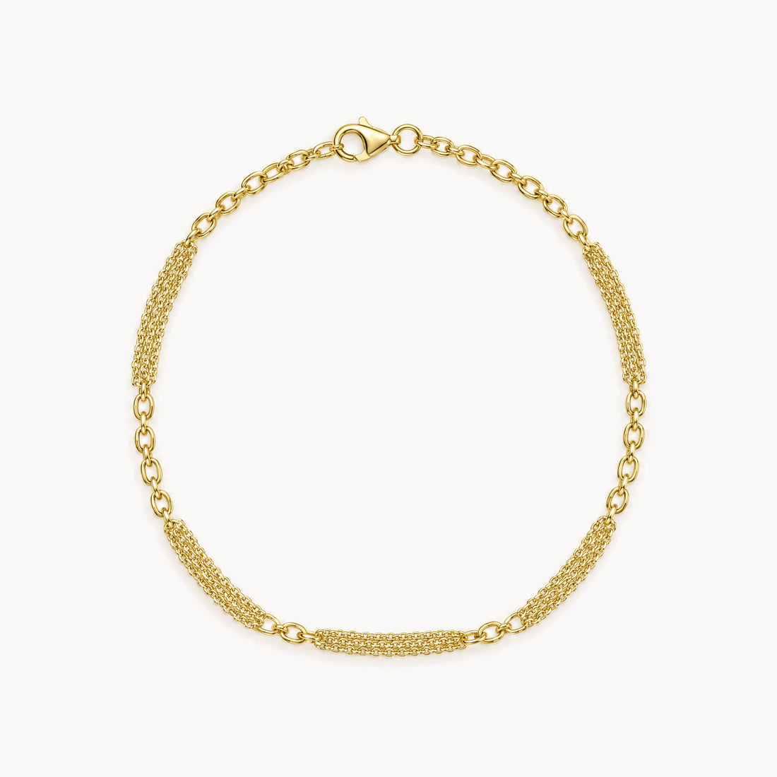 Armband in 585er Gelbgold