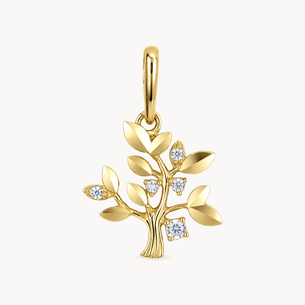Glücksanhänger in 333er Gelbgold