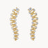 Ohrstecker in 333er Gelbgold mit Zirkonia