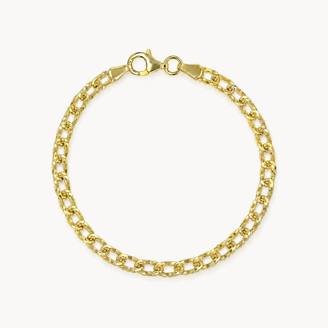 Armband in 925er Silber gelbvergoldet