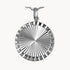 Collier „Medaille“ in 925er Silber – rhodiniert