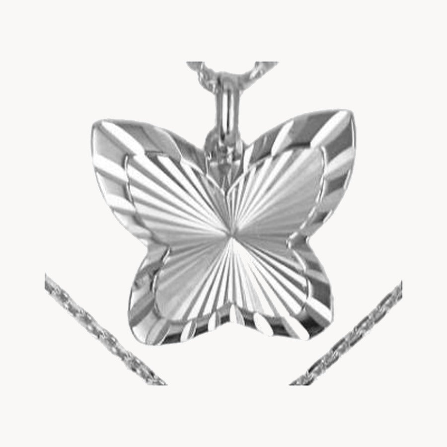 Collier „Schmetterling“ in 925er Silber – rhodiniert